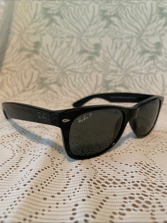 Ray-Ban Other - Ray-Ban Black Polarized Wayfarer-Style Men's Sunglasses